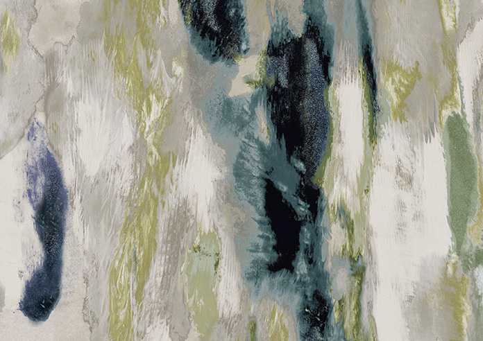 Interstellar, Teal - Roman Blind - Image 7